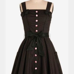 ModCloth Sweet Temptation Dress in Black